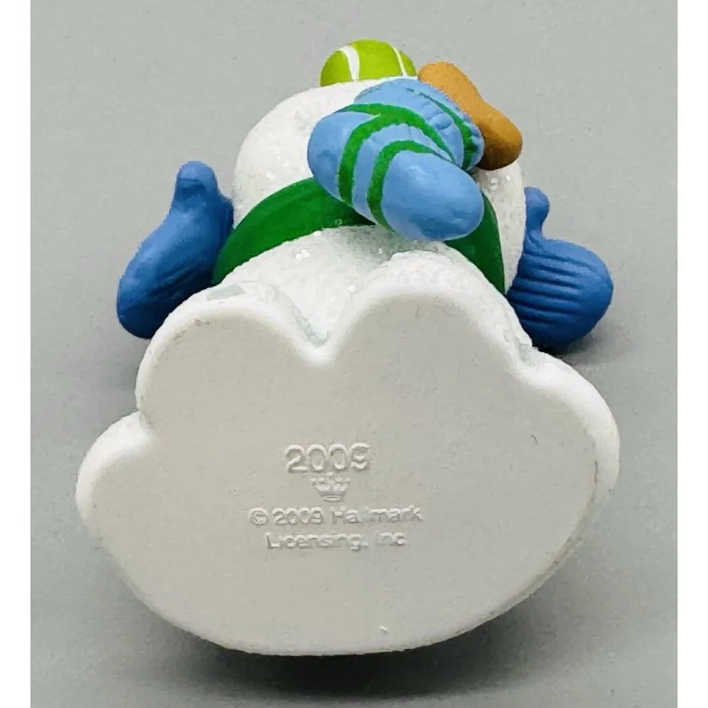 Hallmark Keepsake First Snow Tasty Little Treat Dog Christmas Ornament Lot‎ of 2